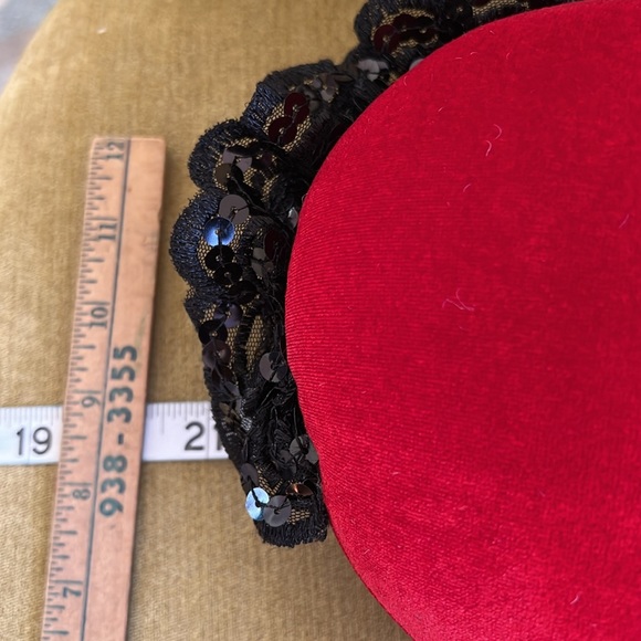 Red & Black Bustier Pillow - Picture 6 of 14